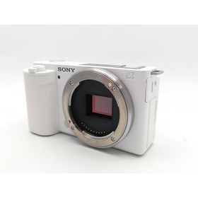 【中古】SONY VLOGCAM ZV-E10 ボディ ホワイト【ECセンター】保証期間１ヶ月【ランクB】