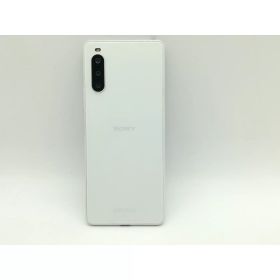 【中古】SONY au 【SIMロック解除済み】 Xperia 10 II ホワイト 4GB 64GB SOV43【OSU301】保証期間1ヶ月【ランクB】