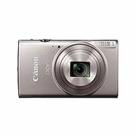 【中古】Canon コンパクトデジタルカメラIXY650m シルバー 光学12倍ズーム/Wi-Fi対応 IXY650mSL