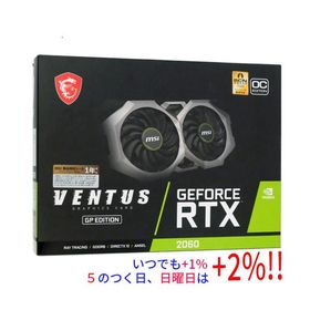 【中古】MSI製グラボ GeForce RTX 2060 VENTUS GP OC PCIExp 6GB 元箱あり