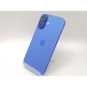 【中古】Apple 国内版 【SIMフリー】 iPhone 16 256GB ウルトラマリン MYE03J/A【三宮センター】保証期間１ヶ月【ランクB】