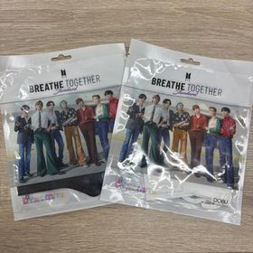 BREATHE TOGETHER Standard (BTS)マスク 韓国 アイドル 黒 白 ２枚セットマスク マスク 不織布 衛生用品 花粉対策