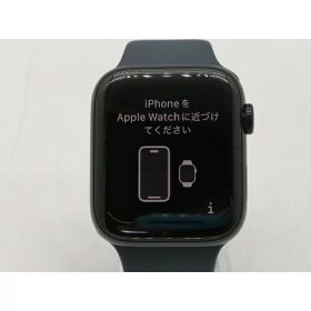 【中古】Apple Apple Watch SE2 44mm GPS ミッドナイトアルミニウムケース/ミッドナイトスポーツバンド MNK03J/A【OSU301】保証期間1ヶ月【ランクA】