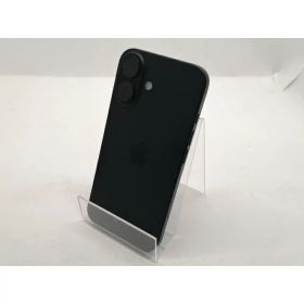 【中古】Apple docomo 【SIMフリー】 iPhone 16 128GB ブラック MYDQ3J/A【宇田川】保証期間1ヶ月【ランクB】