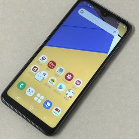 【中古Bランク】SIMフリーdocomo Galaxy A21 ブラック SC-42A