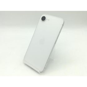【中古】Apple 国内版 【SIMフリー】 iPhone 16e 256GB ホワイト MD1W4J/A【アリオ倉敷】保証期間１ヶ月【ランクB】