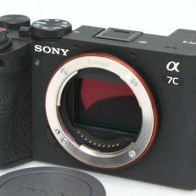 【中古】【美品】ソニー α7C II ILCE-7CM2 ボディ ブラック CA01-R5270-2P2B SONY Eマウント フルサイズ 5軸手ブレ補正 EVF 中古