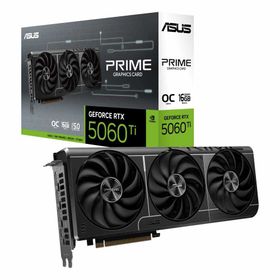 ASUS PRIME-RTX5060TI-O16G NVIDIA GeForce RTX 5060 Ti グラフィックスカード 16GB GDDR7 メモリ搭載モデル