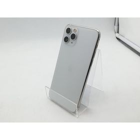 【中古】Apple au 【SIMロック解除済み】 iPhone 11 Pro 64GB シルバー MWC32J/A【柏】保証期間１週間【ランクC】