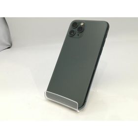 【中古】Apple 国内版 【SIMフリー】 iPhone 11 Pro 64GB ミッドナイトグリーン MWC62J/A【浜松駅前】保証期間１ヶ月【ランクC】