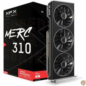 【最大1000円クーポン】XFX Speedster MERC310 AMD Radeon RX 7900XTX ブラック ゲーミンググラフィックカード 24GB GDDR6 RDNA 3 RX-79XMERCB9