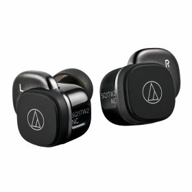 オーディオテクニカ ノイズキャンセリング機能搭載 完全ワイヤレスBluetoothイヤホン（ブラック） ATH-SQ1TW2NC-BK audio-technica