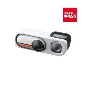 Insta360 GO3S RetroBundle 64GB キャンバスホワイト SpecialEdition VLOG 小型 軽量 ウェアラブルカメラ 4K 手ブレ補正 ハンズフリー 《納期約２ヶ月》