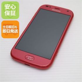 フジツウ(富士通)の新品同様 F-42A らくらくスマートフォン ピンク M000(スマートフォン本体)