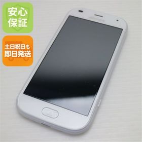 フジツウ(富士通)の新品同様 F-42A らくらくスマートフォン ホワイト M222(スマートフォン本体)
