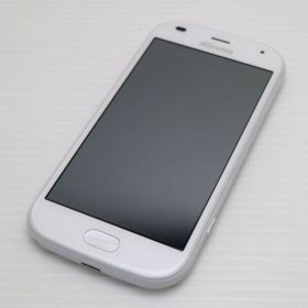 フジツウ(富士通)の新品同様 F-42A らくらくスマートフォン ホワイト M666(スマートフォン本体)