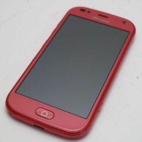 フジツウ(富士通)の超美品 F-42A らくらくスマートフォン ピンク M000(スマートフォン本体)