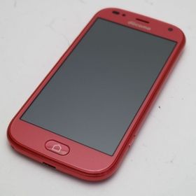 フジツウ(富士通)の超美品 F-42A らくらくスマートフォン ピンク M000(スマートフォン本体)