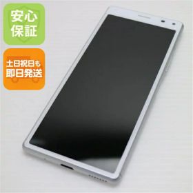 【中古】新品同様 SOV42 ホワイト スマホ 白ロム 中古スマホ 本体 土日祝発送OK