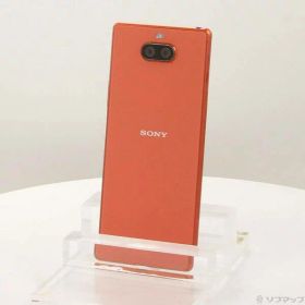 【中古】SONY(ソニー) Xperia 8 64GB オレンジ SOV42 auロック解除SIMフリー 【276-ud】