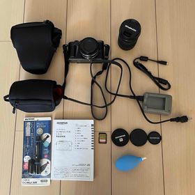 オリンパス(OLYMPUS)のOLYMPUS PEN E-PL10 ブラック＋付属品いろいろ(ミラーレス一眼)
