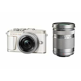 OLYMPUS ミラーレス一眼カメラ PEN E-PL10 EZダブルズームキット ホワイト(ミラーレス一眼)
