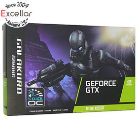 クロウトシコウ(玄人志向)の玄人志向グラボ GALAKURO GAMING GG-GTX1660SP-E6GB/DF PCIExp 6GB 元箱あり(PCパーツ) クロウトシコウ(玄人志向)の玄人志向グラボ GALAKURO GAMING GG-GTX1660SP-E6GB/DF PCIExp 6GB 元箱あり(PCパーツ)