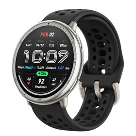Amazfit（アマズフィット） AMAZFIT Active2 ブラックシリコン スマートウォッチ SP170073-C226[SP170073C226] 返品種別A