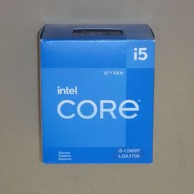 インテル(intel)のIntel Core i5 12400F BOX(PCパーツ) インテル(intel)のIntel Core i5 12400F BOX(PCパーツ)