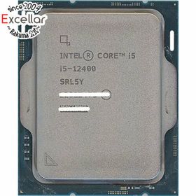 インテル(intel)のCore i5 12400 2.5GHz LGA1700 65W SRL5Y(PC周辺機器) インテル(intel)のCore i5 12400 2.5GHz LGA1700 65W SRL5Y(PC周辺機器)