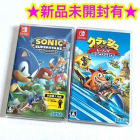 クラッシュバンディクーレーシング ブッとびニトロ! ソニック スーパースターズ(家庭用ゲームソフト)