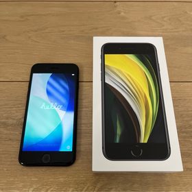 アイフォーン(iPhone)のiPhoneSE第2世代(SE2)128GBブラック(スマートフォン本体)