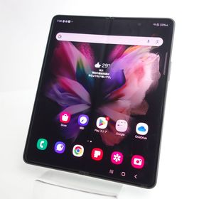 【SIMフリー】Galaxy Z Fold3 5G SCG11 ファントムブラック au版
