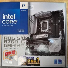 Intel i7 14700k＆ROG STRIX B760-G マザーボード