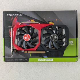 エヌビディア(NVIDIA)のCOLORFUL GEFORCE GTX 1660 Super(PC周辺機器) エヌビディア(NVIDIA)のCOLORFUL GEFORCE GTX 1660 Super(PC周辺機器)