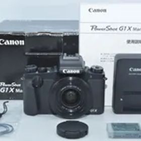 【特上品】 Canon キヤノン PowerShot G1 X Mark III ブラック PSG1XMARKIII ＃9119