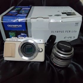 【訳あり品】OLYMPUS PEN Lite E-PL7 本体とレンズ付き
