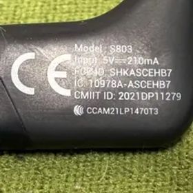 SHOKZ S803 骨伝導イヤホン ワイヤレスイヤホン
