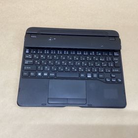 フジツウ(富士通)の【入荷22台】 富士通 キーボードドック FMV-NKB28 Q508/SB,SE,VB,VE専用 タッチパッド付 破損小有り ※1台ごとの価格※(タブレット)