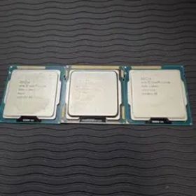 Intel CPUセット i7-3770K i5-680 i3-3220