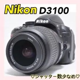 ✨ショット数1052枚✨Nikon D3100 一眼レフカメラ 動作OK 美品