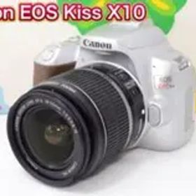 ❤️スマホへ転送❤️Canon EOS Kiss X10 シルバー❤️初心者に最適❤️