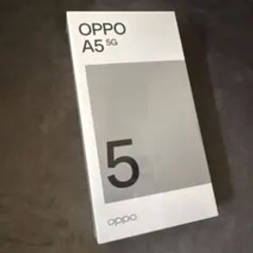 《新品・未開封・シュリンク付》OPPO A5 5G 4GB/128GB ホワイト