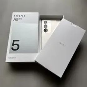 OPPO A5 5G スマートフォン ホワイト 新品未使用品 動作確認済み