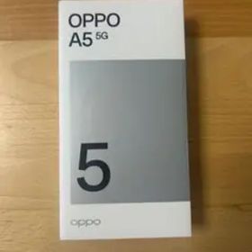 新品開封 OPPO A5 5G UQモバイル SIMフリー本体 グリーン箱付き