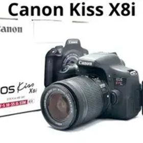 【美品】Canon EOS kiss x8i レンズキット♪Wifi標準搭載♪