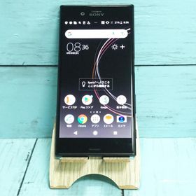 SONY Xperia XZs SOV35 au ブラック 本体 白ロム SIMロック解除済み SIMフリー 967383