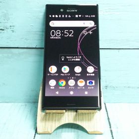 SONY Xperia XZs SOV35 au ブラック 本体 白ロム SIMロック解除済み SIMフリー 168934