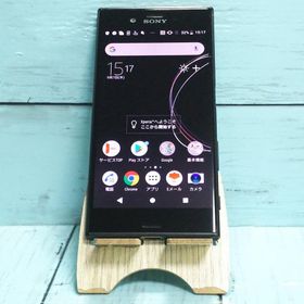 SONY Xperia XZs SOV35 au ブラック 本体 白ロム SIMロック解除済み SIMフリー 429771