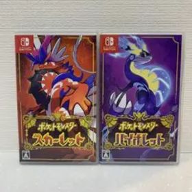 【ポケモン】ポケットモンスター スカーレット バイオレット ダブルパック 箱付き